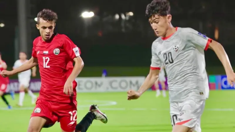 ترتيب مجموعة اليمن في كأس آسيا للناشئين تحت 17 سنة 2025