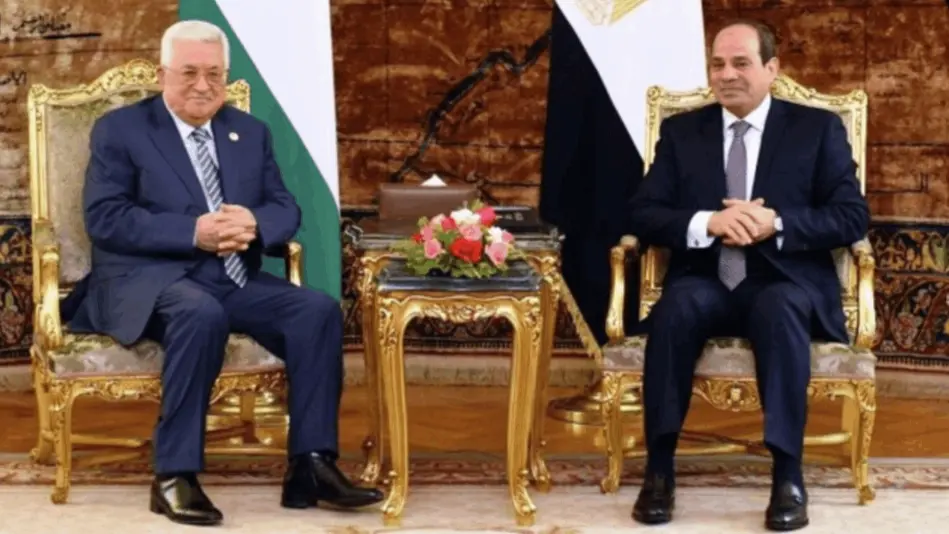 عباس يلتقي السيسي في القاهرة (إكس) عباس يلتقي السيسي في القاهرة (إكس)