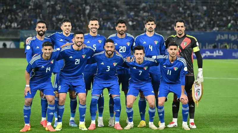 ملخص وأهداف مباراة الكويت وقطر.. "الأزرق" يصل إلى نصف نهائي "خليجي 26"