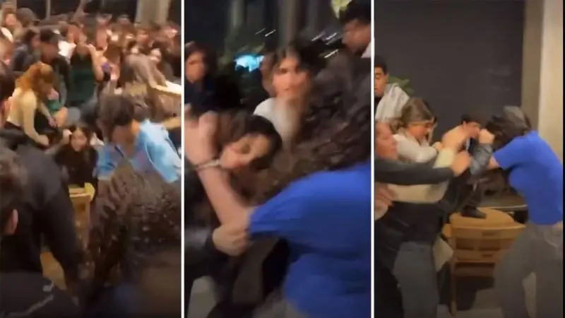 فيديو- مصر.. مشاجرة عنيفة بين فتيات في "ستاربكس" والأمن يُحقق