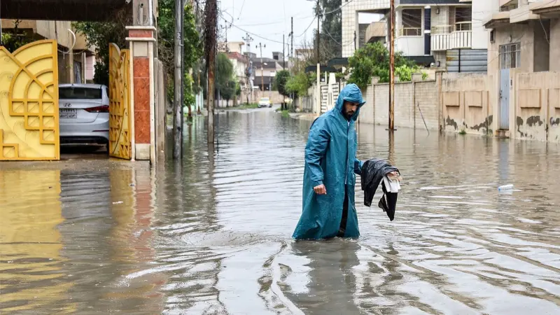 حالة الطقس غدا الخميس في العراق.. أمطار رعدية وتعطل الدراسة