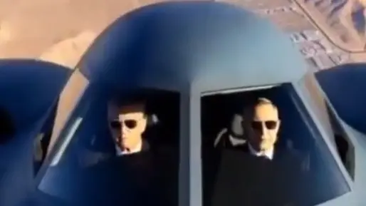 في فيديو افتراضي.. نتانياهو وترامب يقودان قاذفة "بي-2" الشبحية