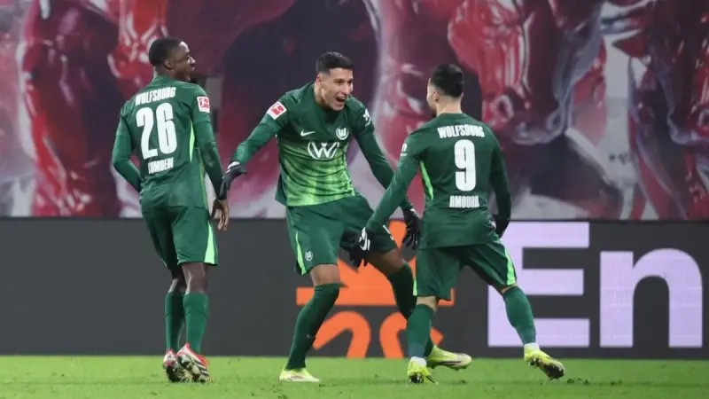 الدوري الألماني - عمورة يتألق في تعادل لايبزيغ وفولفسبورغ