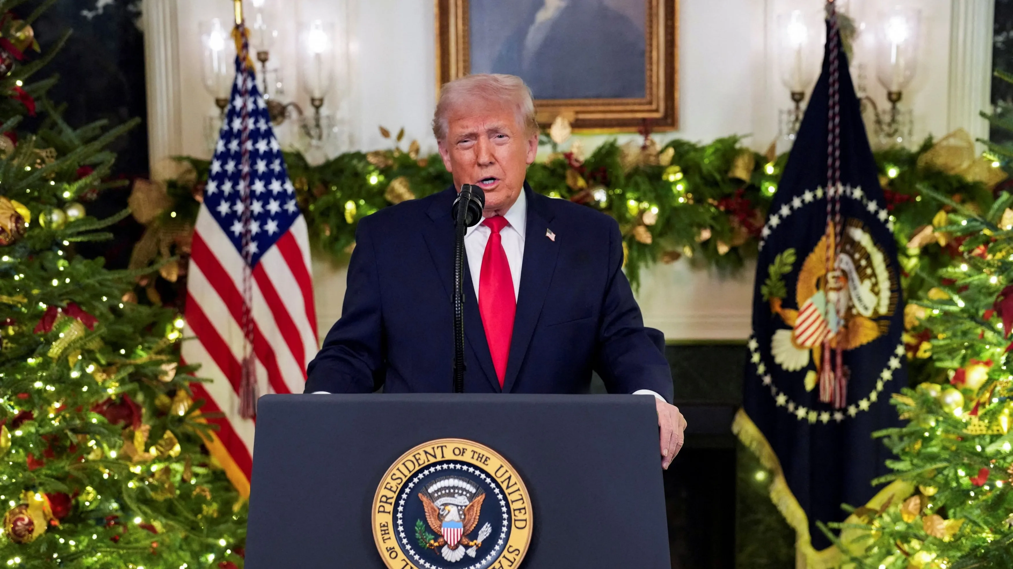 تقرير أميركي: 5 أكاذيب من خطاب ترامب في نهاية العام 