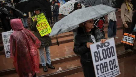 related_news_inside_blogs"لا دم مقابل النفط".. احتجاجات تندد بالقصف الأميركي على فنزويلا