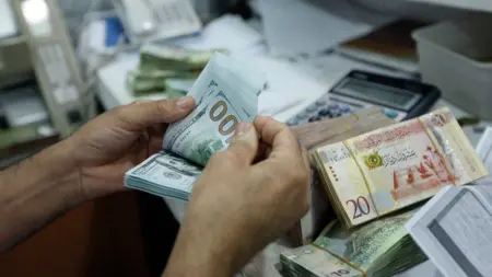 related_news_inside_blogsسعر الدولار مقابل الدينار الليبي في السوق السوداء اليوم الخميس 11/6/2026.. الهجمات السيبرانية تدعم الأخضر