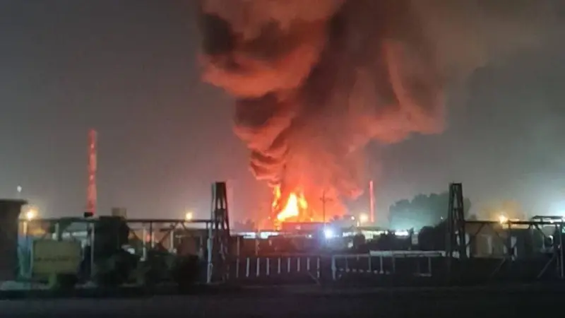 غارة بطائرة مسيّرة تستهدف معسكر التاجي في بغداد