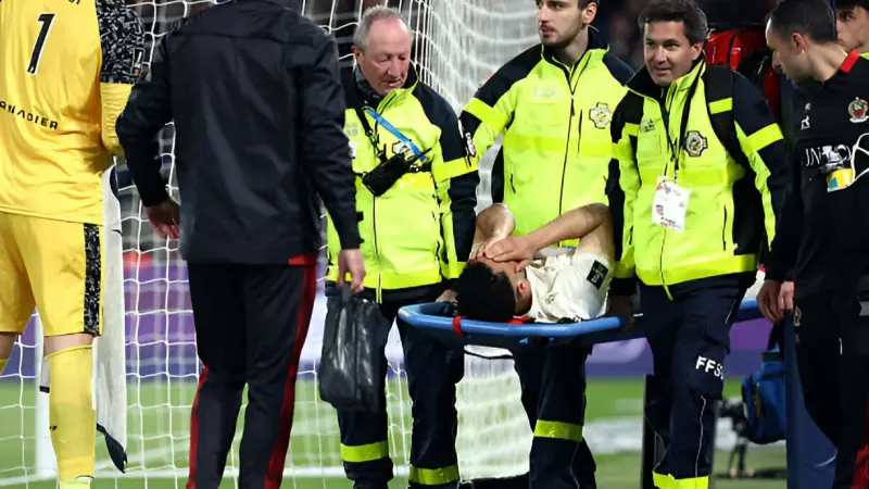 إصابة خطيرة لمحمد عبد المنعم.. ونيس يحرم باريس سان جيرمان من لقب دوري اللاهزيمة