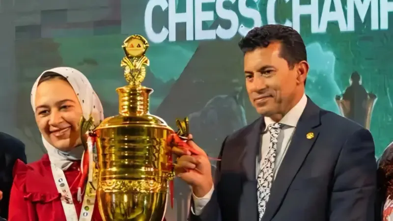 التفاصيل الكاملة لأزمة لاعبة الشطرنج شروق وفا مع الاتحاد المصري