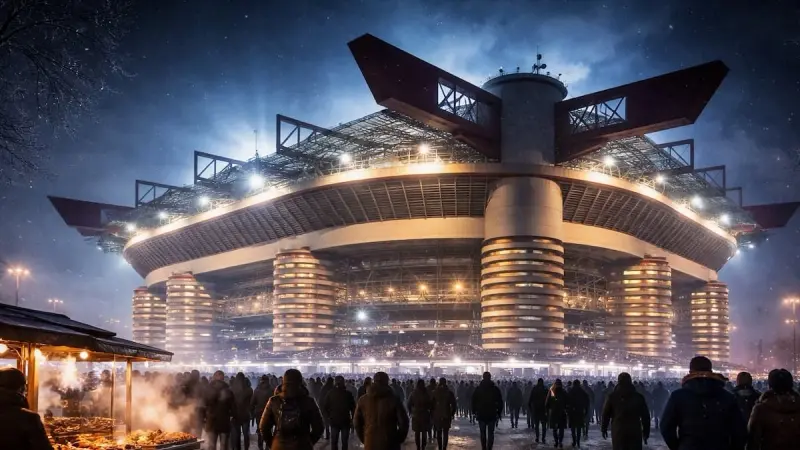 ملعب "سان سيرو" يستعد للرقصة الأخيرة في افتتاح الأولمبياد الشتوي