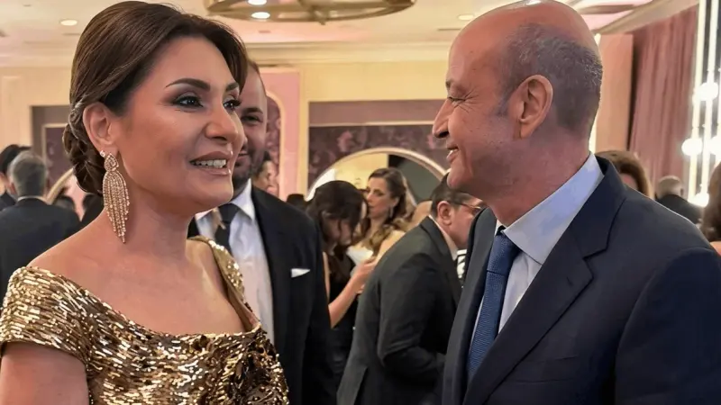 من هي دينا طلعت؟ القصة الكاملة وراء زواج عمرو أديب