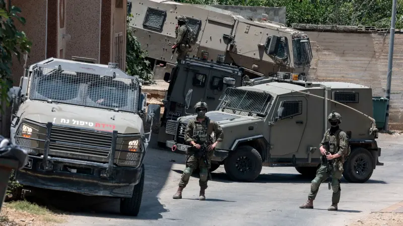 مواجهات بين قوات إسرائيلية وفلسطينيين بالضفة