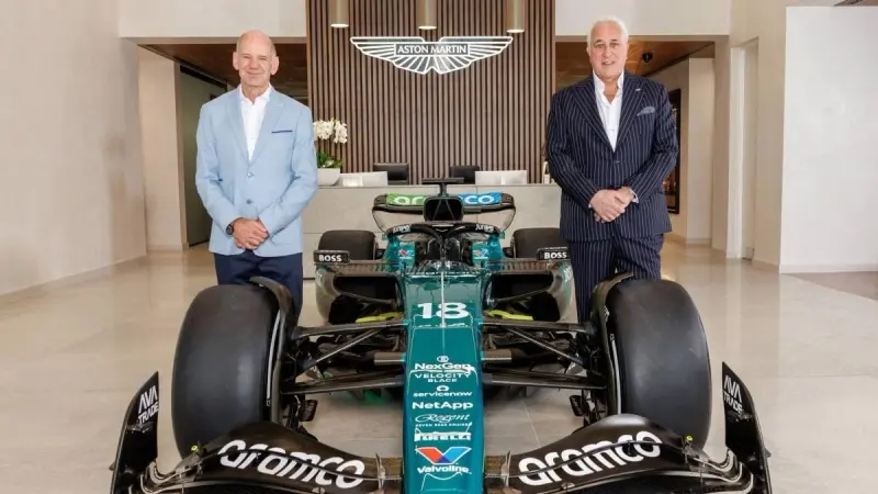 أستون مارتن تستهدف السيطرة على الفورمولا 1 بفضل نيوي وكارديلي