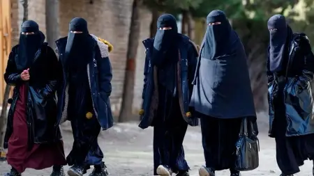 related_news_inside_blogsطالبان تنفي اضطهاد النساء بعد تشديد قواعد اللباس
