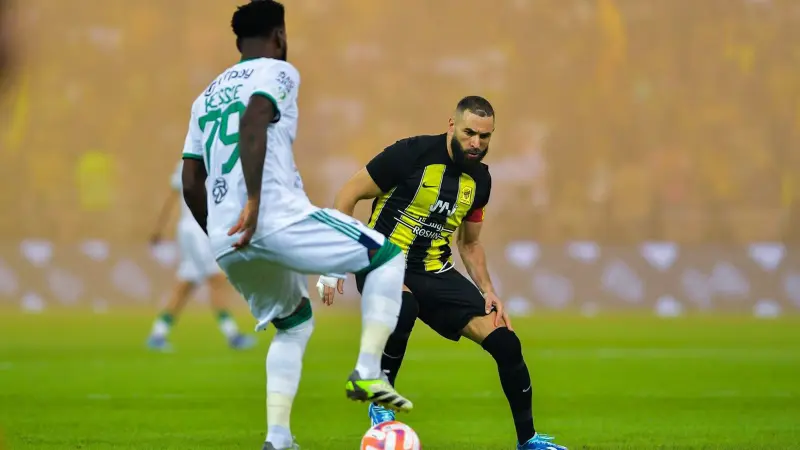 معلق مباراة الاتحاد والأهلي اليوم في الدوري السعودي 2024.. من سيلهب حماس ديربي جدة؟
