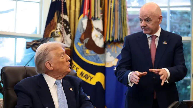 المشهد سبورتس: إنفانتينو في مأزق بسبب ترامب.. ورقم قياسي جديد في البريمرليغ