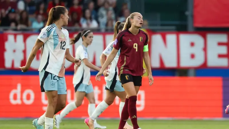 القنوات الناقلة لمباراة إسبانيا ضد بلجيكا في أمم أوروبا للسيدات مع الموعد والتشكيلة