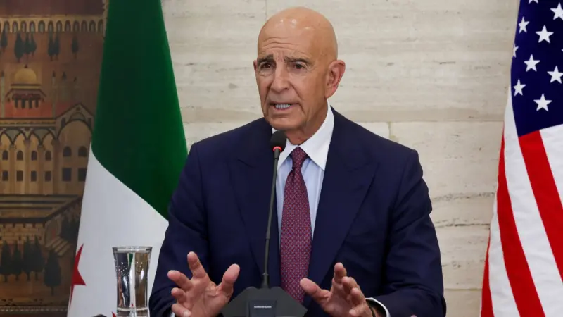 براك يكشف: اتفاق بين سوريا وإسرائيل على الأبواب