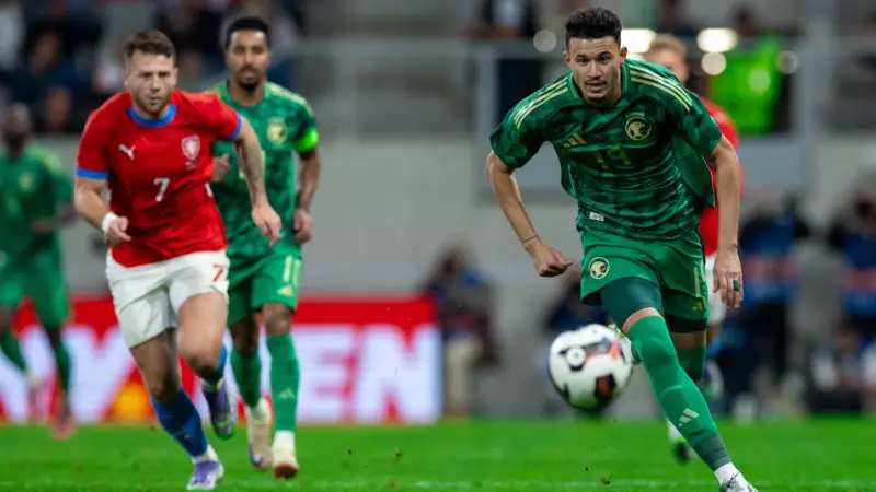 نتيجة وملخص مباراة السعودية والتشيك الودية.. هدف متأخر يفرض التعادل