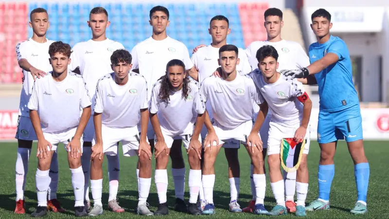 تشكيلة المنتخب السعودي وفلسطين في نصف نهائي بطولة غرب آسيا للناشئين تحت 16 سنة
