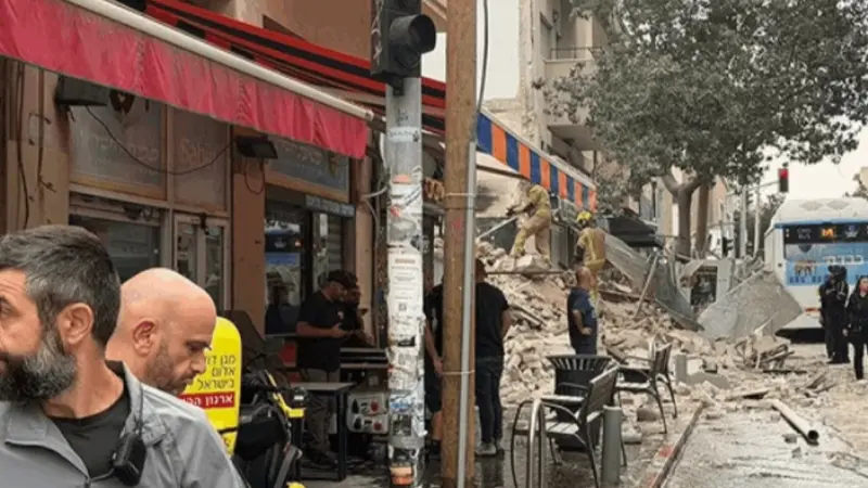 بشكل مفاجئ.. التفاصيل الكاملة لحادث انهيار مبنى في تل أبيب