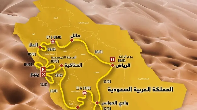 رالي دكار 2026.. نسخة مليئة بالتحديات مع مزيج متوازن من الصعوبات