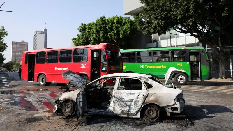 فيديو - أعمال عنف في المكسيك تهدد منشآت كأس العالم 2026 بعد مقتل تاجر المخدرات "المينشو"