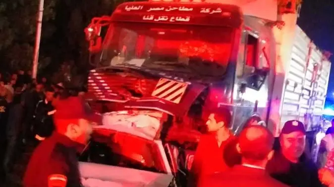 مصر.. سبب حادث قنا وعدد الضحايا