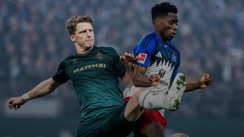 الدوري الألماني - هامبورغ يحسم ديربي الشمال بطريقة مثيرة