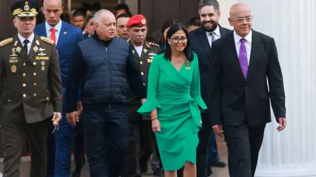 related_news_inside_blogsرودريغيز تعلن الحداد في فنزويلا.. وتردّ على ترامب