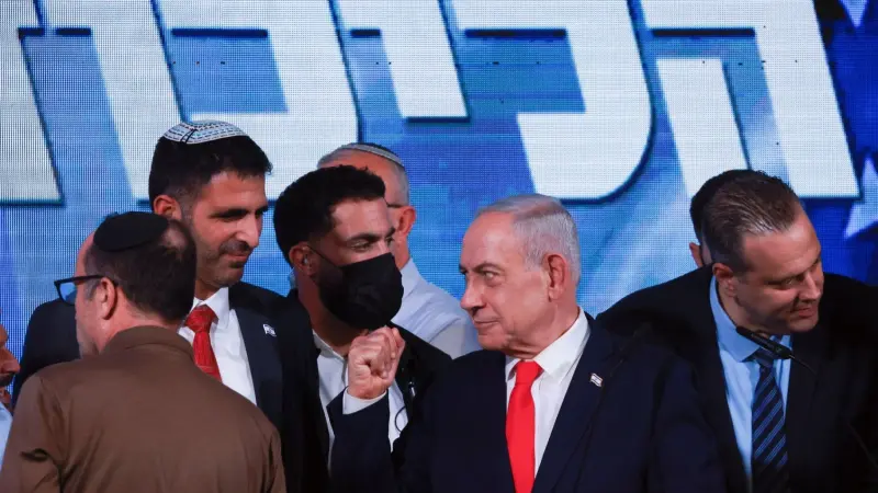 نتانياهو يتصدر نتائج الانتخابات.. من دون أغلبية