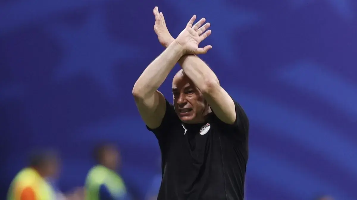 حسام حسن مع منتخب مصر في كأس العالم 2026 (رويترز) حسام حسن مع منتخب مصر في كأس العالم 2026 (رويترز)