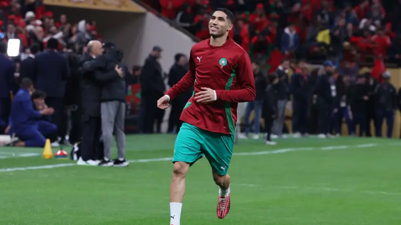 أول رسالة من أشرف حكيمي إلى جماهير المغرب بعد نهائي أمم إفريقيا