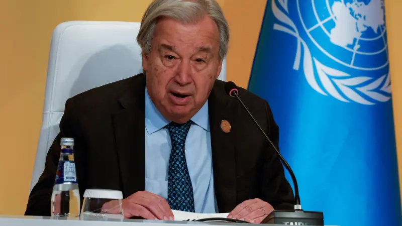 غوتيريش قلق من استمرار انتهاكات وقف إطلاق النار بغزة