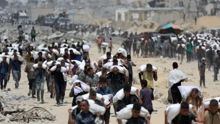 أوباما: لا مبرر لحرمان سكان غزة من الغذاء والماء تحت أي ظرف