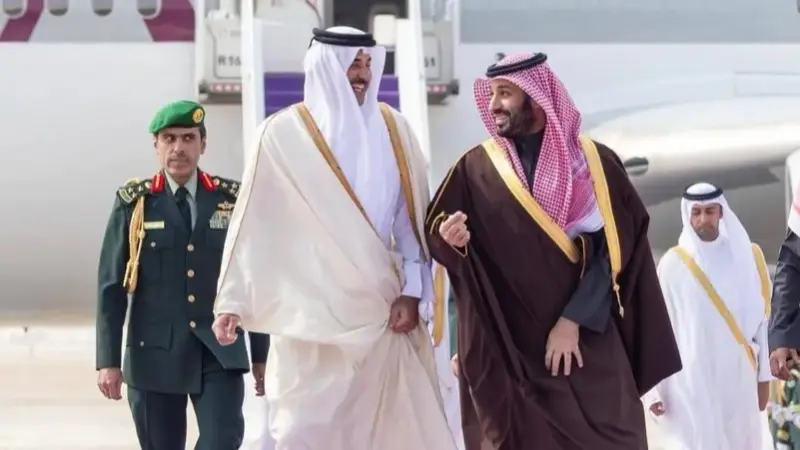 اتفاق لربط القطار السريع خلال لقاء سعودي قطري