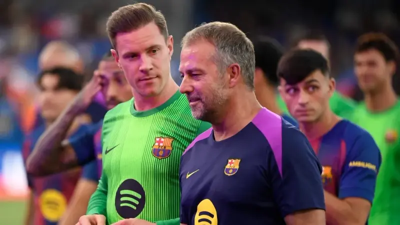 فليك يعلن رسميا عن انتقال تير شتيغن إلى جيرونا