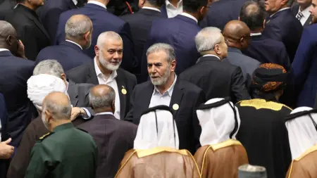 قبل اغتياله.. لقاء جمع بين إسماعيل هنية ومسعود بزشكيان