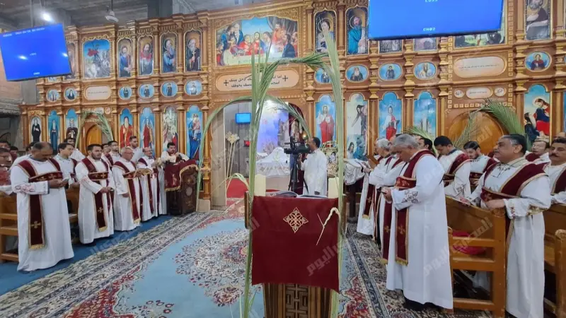 فيديو - أقباط مصر يحتفلون بـ"أحد الشعانين"