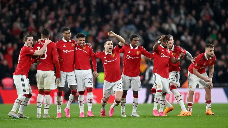 بعد الفوز على برايتون.. يونايتد يواجه غريمه في نهائي كأس الاتحاد