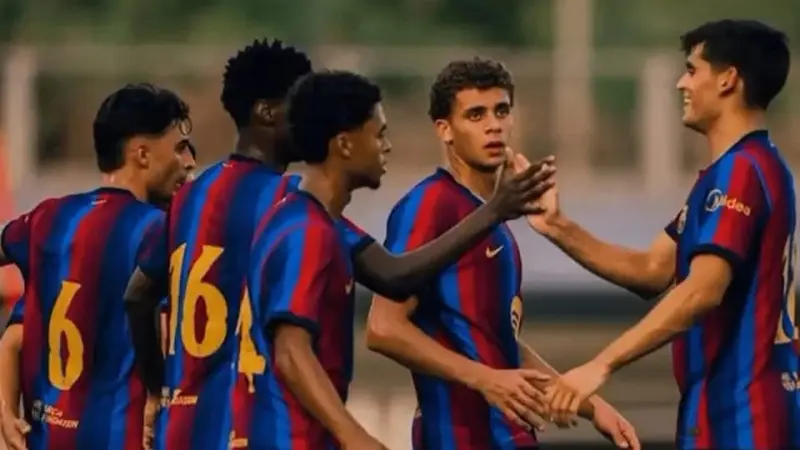 فيديو - توضيح هام.. هل تم إلغاء هدف حمزة عبد الكريم الأول مع برشلونة ضد أوروبا؟