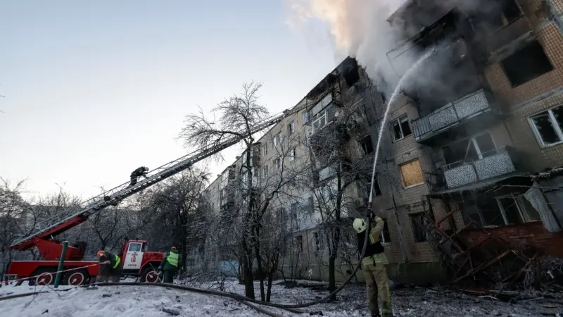 غارة جوية روسية تودي بحياة 3 أطفال في شرق أوكرانيا