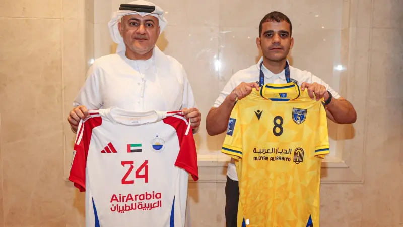 موعد مباراة الشارقة ضد التعاون فى دوري أبطال آسيا 2 والقنوات الناقلة