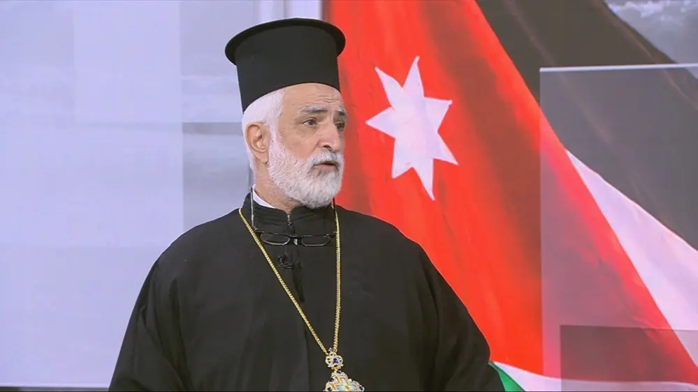 الإيكونوموس إبراهيم دبور أكد أن مسيحيي الأردن يرفضون العنف (إكس) الإيكونوموس إبراهيم دبور أكد أن مسيحيي الأردن يرفضون العنف (إكس)