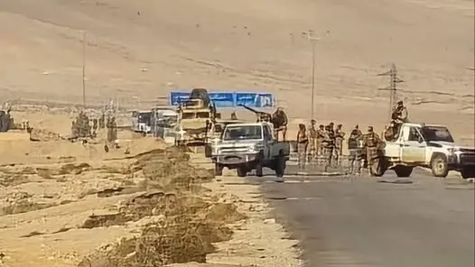 فيديو - إطلاق نار في تدمر يُسفر عن إصابات بين القوات الأميركية والسورية