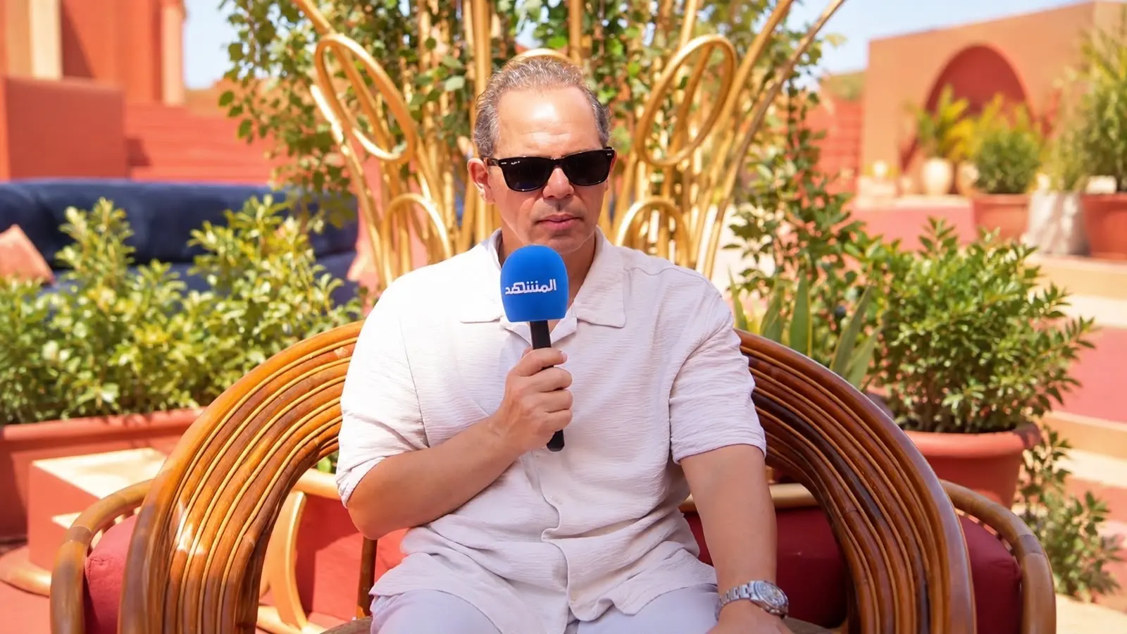 رامي إمام يكشف لـ"المشهد" موقفه من دخول أبنائه الوسط الفني رامي إمام يكشف لـ"المشهد" موقفه من دخول أبنائه الوسط الفني