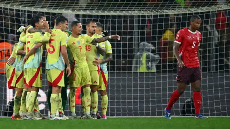 القنوات الناقلة لمباراة إسبانيا وسويسرا في دوري الأمم الأوروبية مع التشكيلة