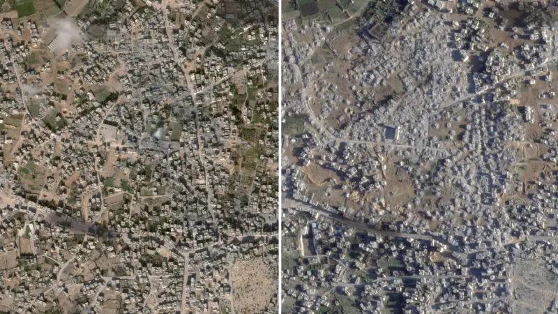 صور الأقمار الاصطناعية تكشف تدمير إسرائيل شمال غزة بشكل شبه كامل