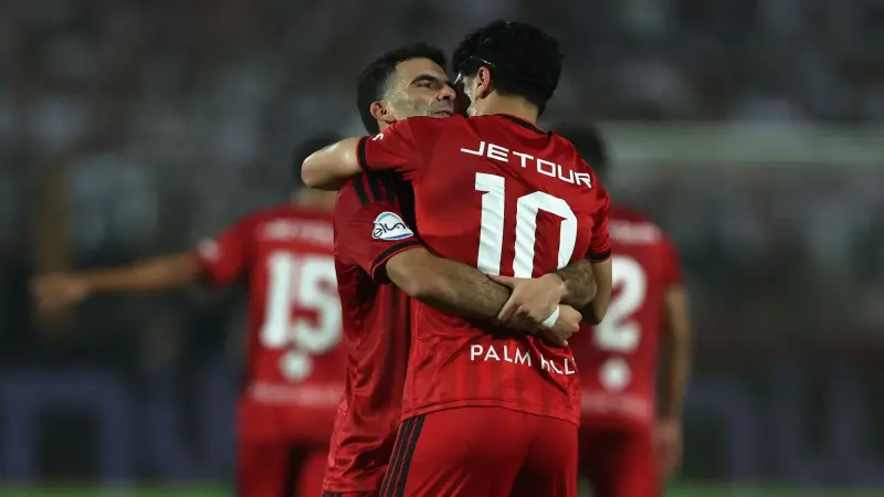 نتيجة وملخص أهداف الأهلي ضد الزمالك اليوم في الدوري المصري.. ثنائية هاني وبوقرار