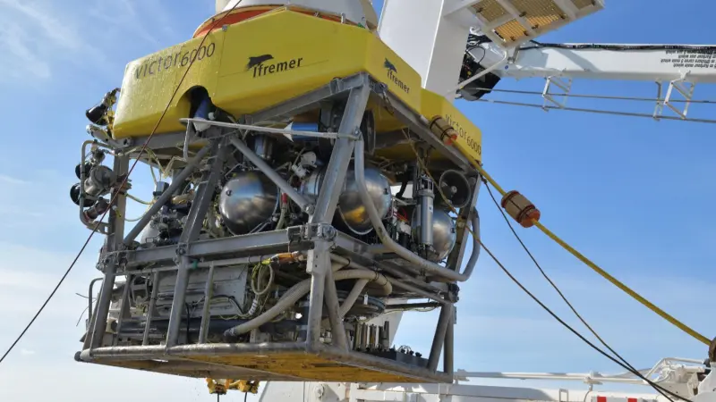 روبوت فرنسي ينضم إلى مهمة إنقاذ غواصة "تايتانيك"